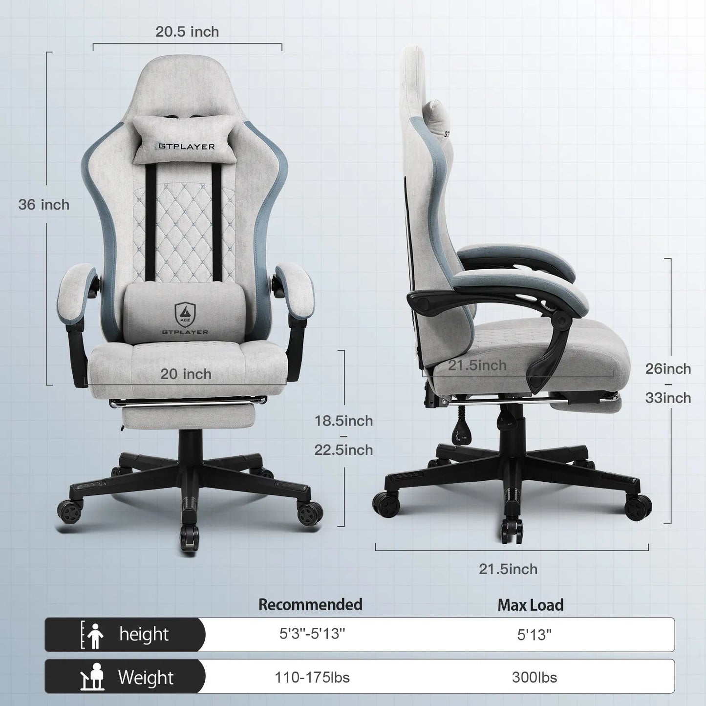 Footrest Series LR002