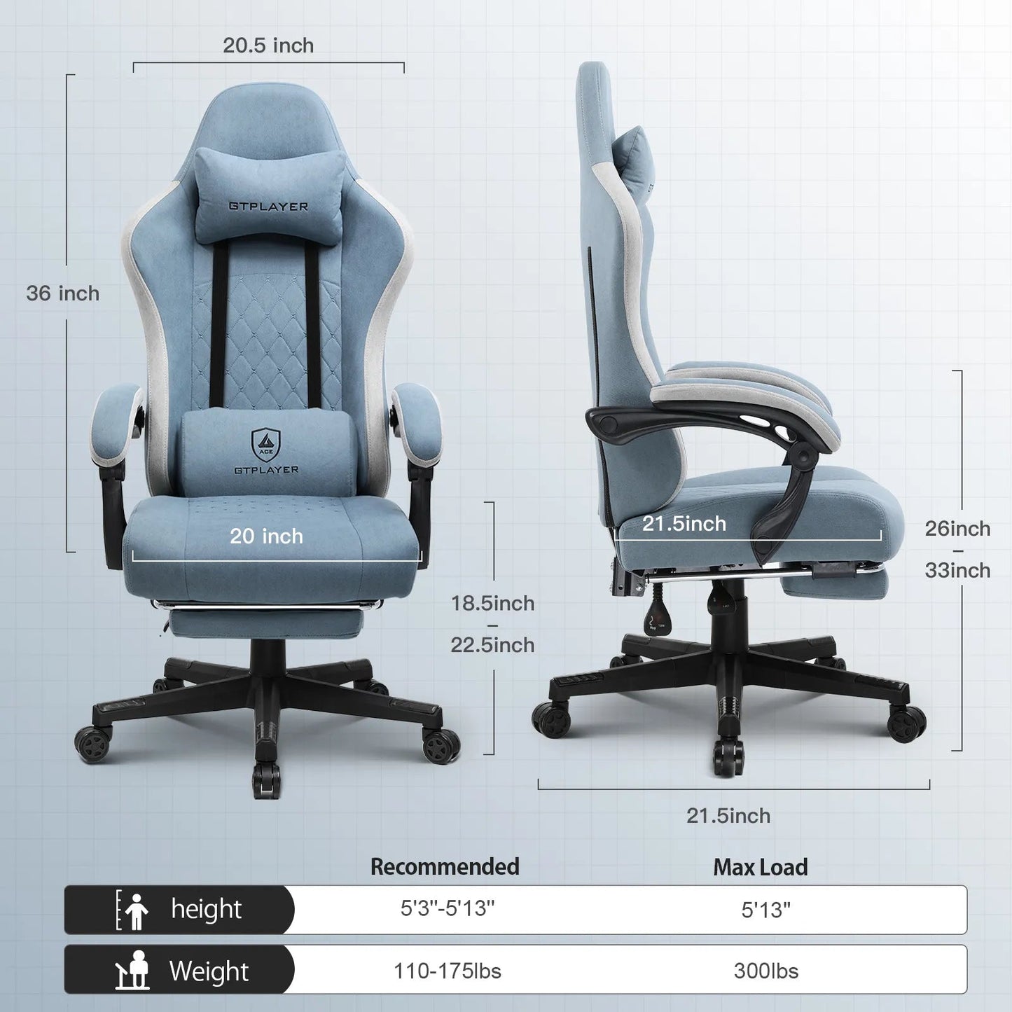 Footrest Series LR002