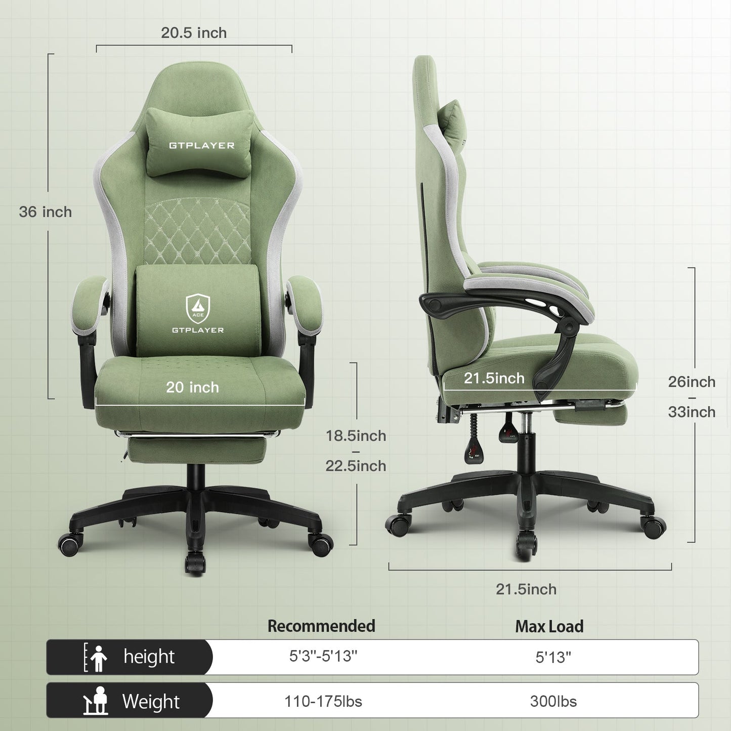 Footrest Series LR002