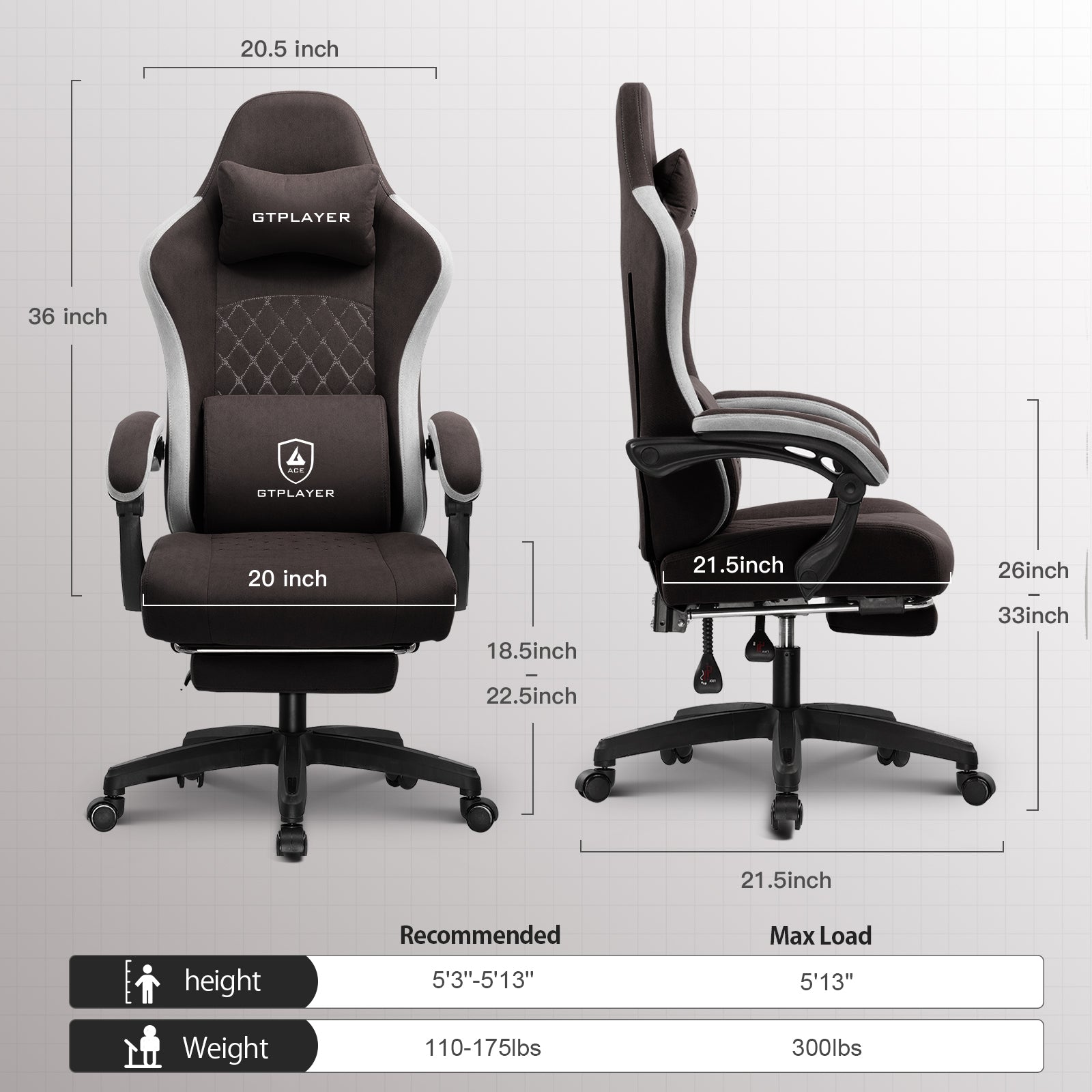 Footrest Series LR002