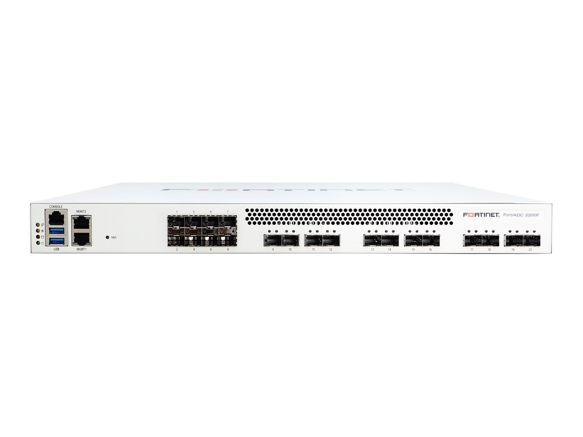 Fortinet FortiADC 2200F - Application accelerator - with 5 years Forti