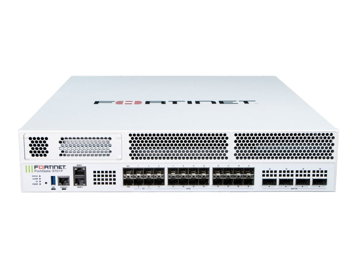 Fortinet FortiGate 3701F - Security appliance - with 1 year 24x7 Forti