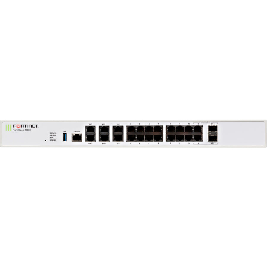 Fortinet Fortigate 100E Network Security/Firewall Appliance Fg-100E-Bdl-Usg-900-36