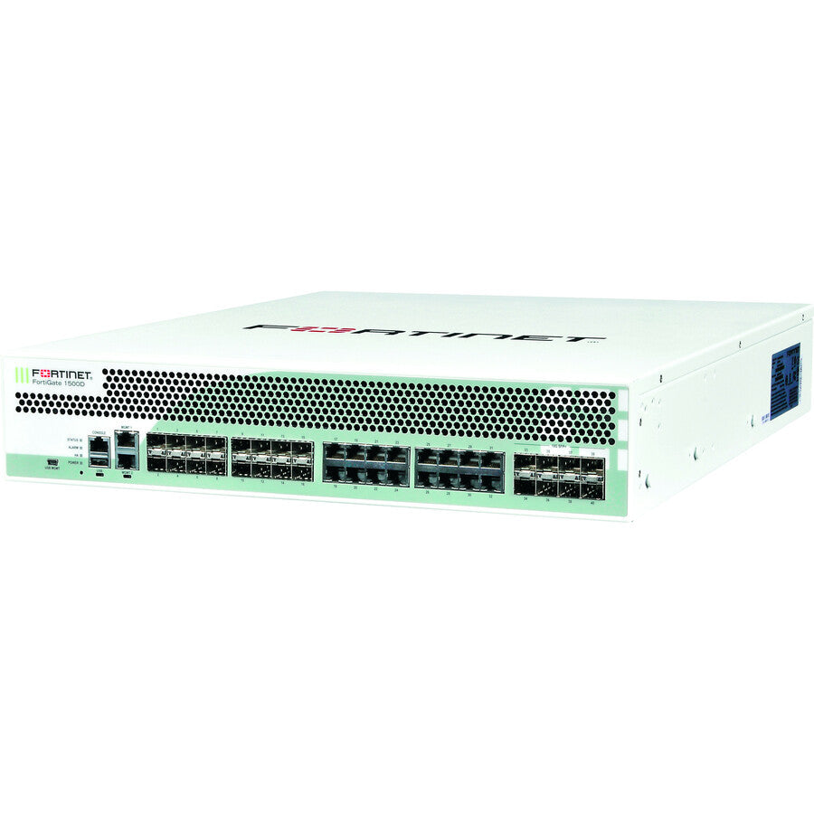 Fortinet Fortigate 1500D-Dc Network Security/Firewall Appliance Fg-1500D-Dc-Bdl-Usg