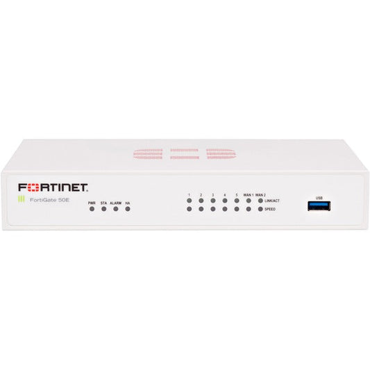 Fortinet Fortigate 50E Network Security/Firewall Appliance Fg-50E-Bdl-950-36