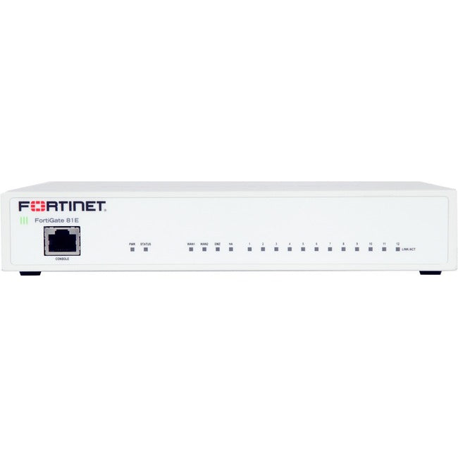 Fortinet Fortigate 81E Network Security/Firewall Appliance Fg-81E-Usg-Bdl-900-60