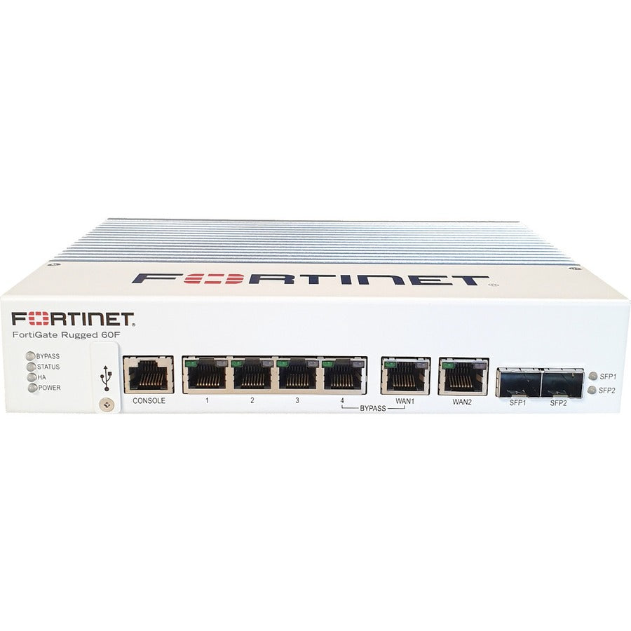 Fortinet Fortigate Rugged Fgr-60F Network Security/Firewall Appliance Fgr-60F-Lenc