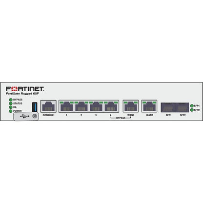 Fortinet Fortigate Rugged Fgr-60F Network Security/Firewall Appliance Fgr-60F-Lenc