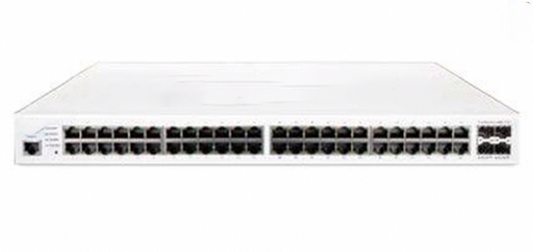 Fortinet L2+ Managed Poe Switch With 48Ge +4Sfp, 24 Ports Poe With Max 370W Poe Limit