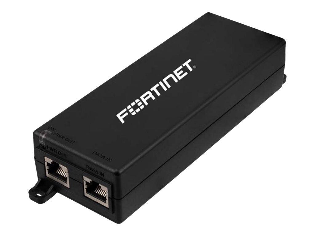 Fortinet - PoE injector - 802.3bt, midspan, 2.5/5/10 Gigabit Ethernet