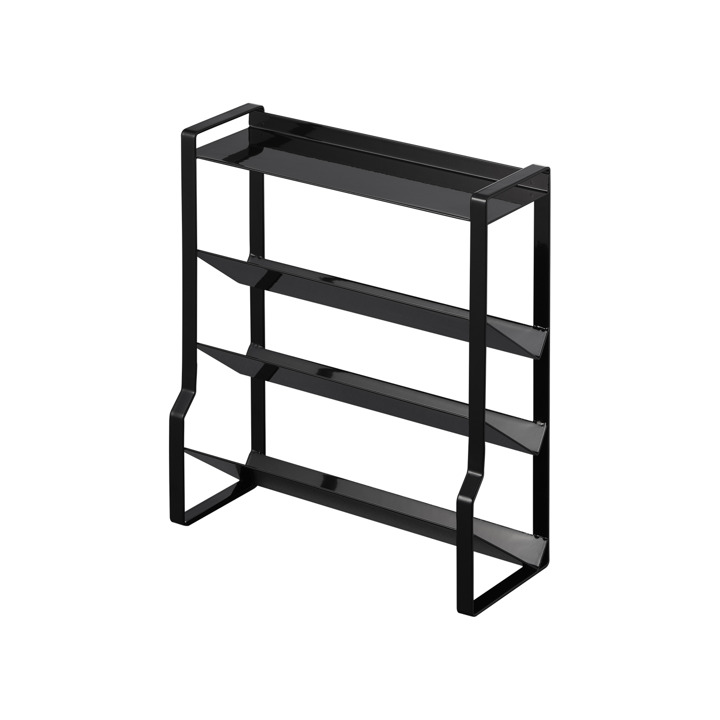 Four-Tier Slim Spice Rack - Steel