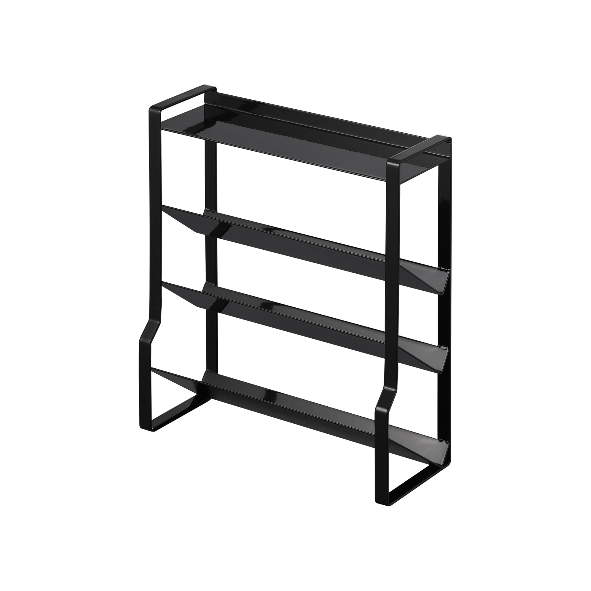 Four-Tier Slim Spice Rack - Steel