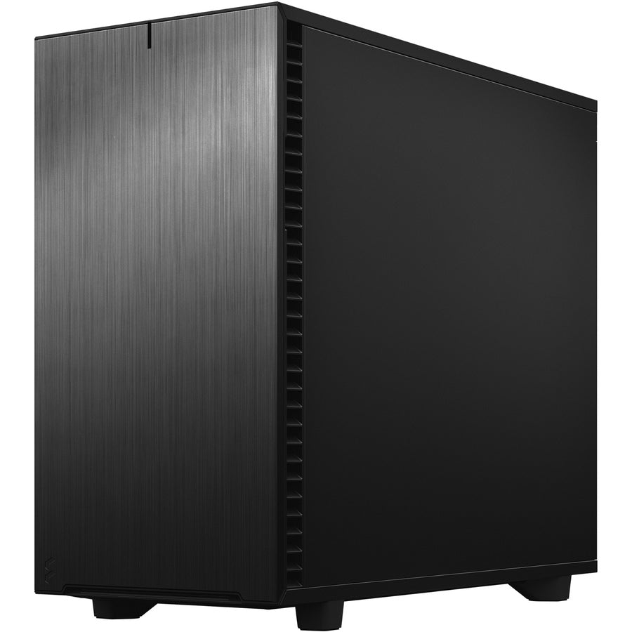 Fractal Design Define 7 Black Tg Dark Tint /Brushed Aluminum/Steel E-Atx Silent Modular Dark Tinted Tempered Glass Window Mid Tower Computer Case