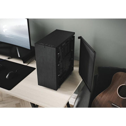 Fractal Design Fd-C-Def7C-01 Define 7 Compact Black Brushed Aluminum/Steel Atx Compact Silent Mid Tower Computer Case