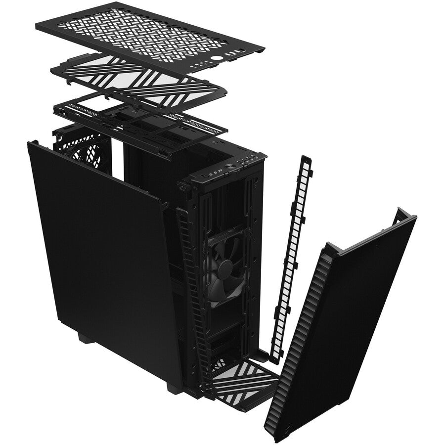 Fractal Design Fd-C-Def7C-01 Define 7 Compact Black Brushed Aluminum/Steel Atx Compact Silent Mid Tower Computer Case