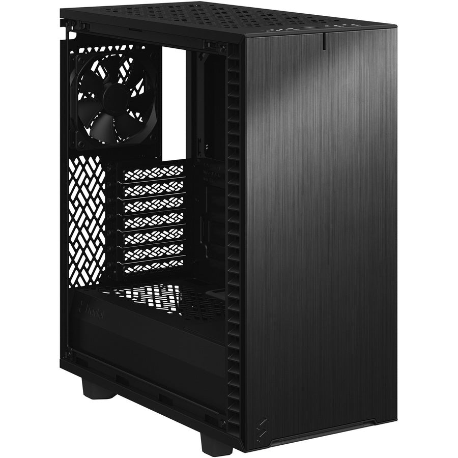 Fractal Design Fd-C-Def7C-01 Define 7 Compact Black Brushed Aluminum/Steel Atx Compact Silent Mid Tower Computer Case