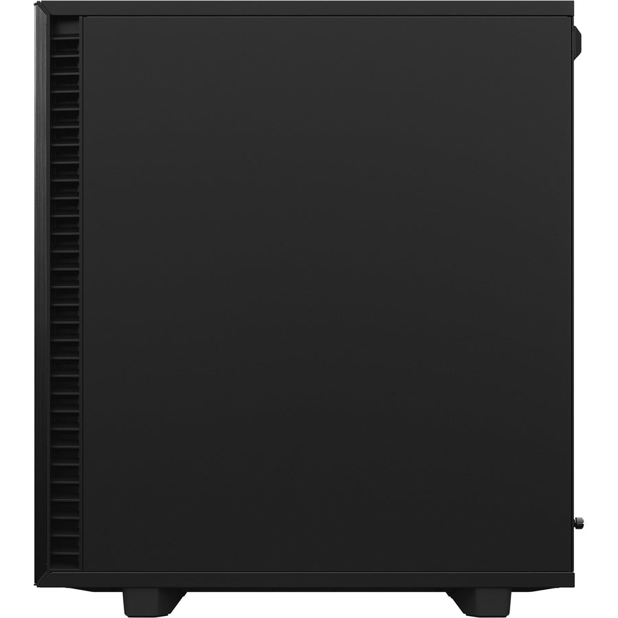 Fractal Design Fd-C-Def7C-03 Define 7 Compact Black Brushed Aluminum/Steel Atx Compact Silent Tempered Glass Window Mid Tower Computer Case