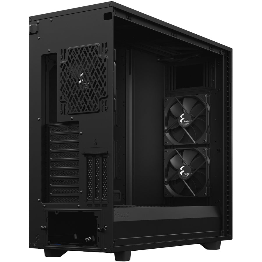 Fractal Design Fd-C-Def7X-03 Define 7 Xl Black Tg Dark Tint /Brushed Aluminum/Steel E-Atx Silent