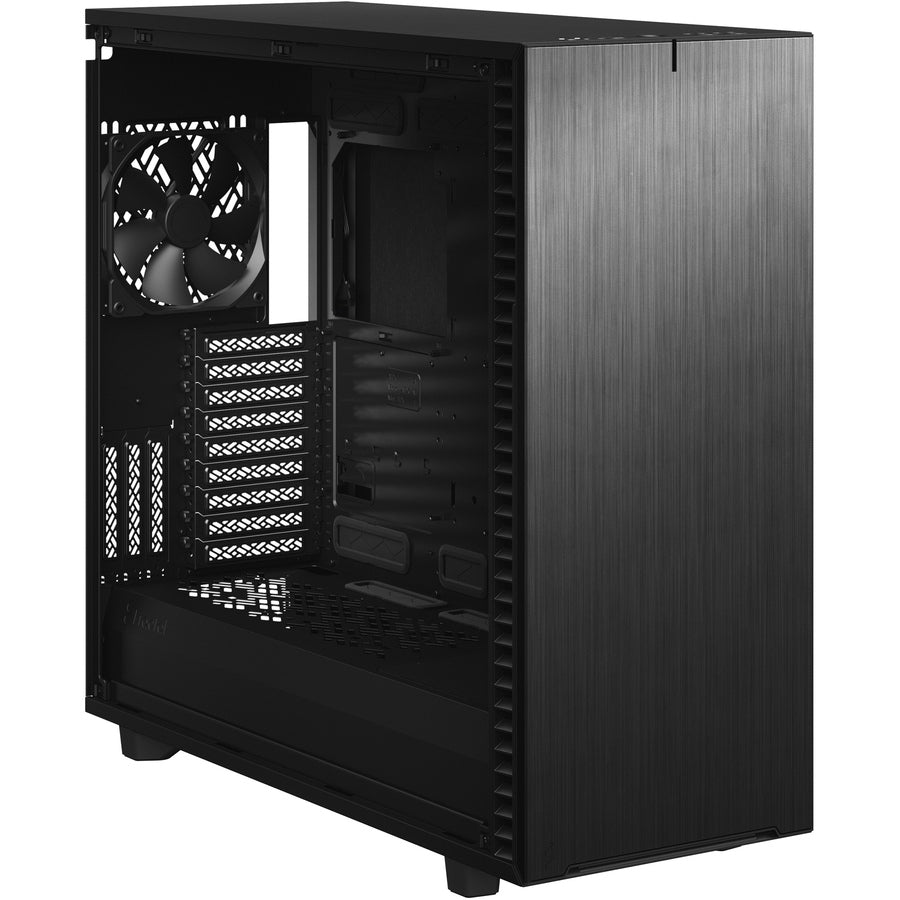 Fractal Design Fd-C-Def7X-03 Define 7 Xl Black Tg Dark Tint /Brushed Aluminum/Steel E-Atx Silent