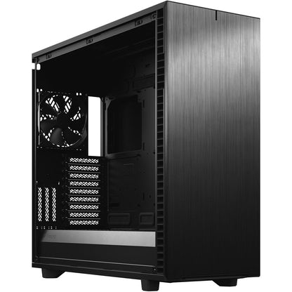 Fractal Design Fd-C-Def7X-03 Define 7 Xl Black Tg Dark Tint /Brushed Aluminum/Steel E-Atx Silent