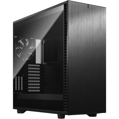 Fractal Design Fd-C-Def7X-03 Define 7 Xl Black Tg Dark Tint /Brushed Aluminum/Steel E-Atx Silent