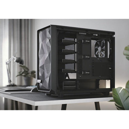 Fractal Design Fd-C-Mes2A-03 Meshify 2 Black Atx Flexible Light Tinted Tempered Glass Window Mid Tower Computer Case (Black)