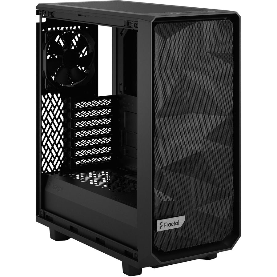 Fractal Design Fd-C-Mes2C-01 Meshify 2 Compact Black Solid Atx Mid Tower Computer Case (Black)