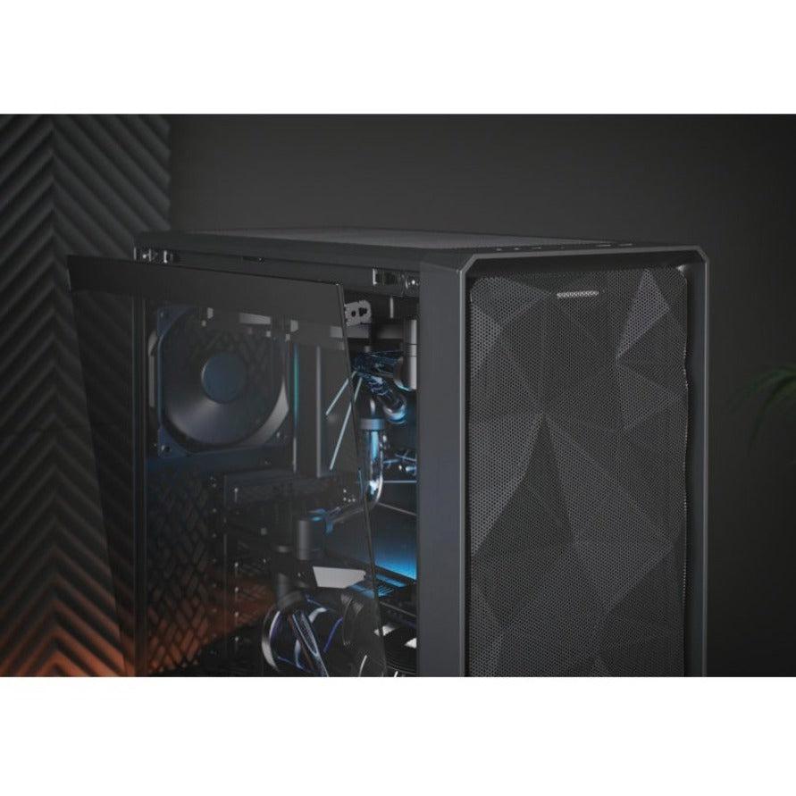 Fractal Design Fd-C-Mes2C-01 Meshify 2 Compact Black Solid Atx Mid Tower Computer Case (Black)