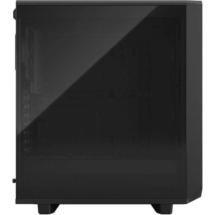 Fractal Design Fd-C-Mes2C-03 Meshify 2 Compact Black Light Tempered Glass Tint Atx Mid Tower Computer Case (Black)