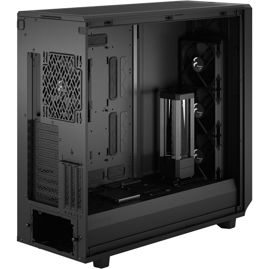 Fractal Design Fd-C-Mes2X-01 Meshify 2 Xl Black Atx Flexible Dark Tinted Tempered Glass Window Full Tower Computer Case (Black)