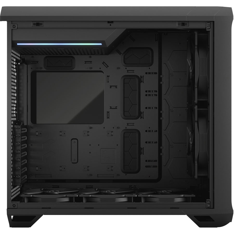 Fractal Design Torrent Black E-Atx Tempered Glass Window High-Airflow Mid Tower Computer Case - Fd-C-Tor1A-01 (Black)