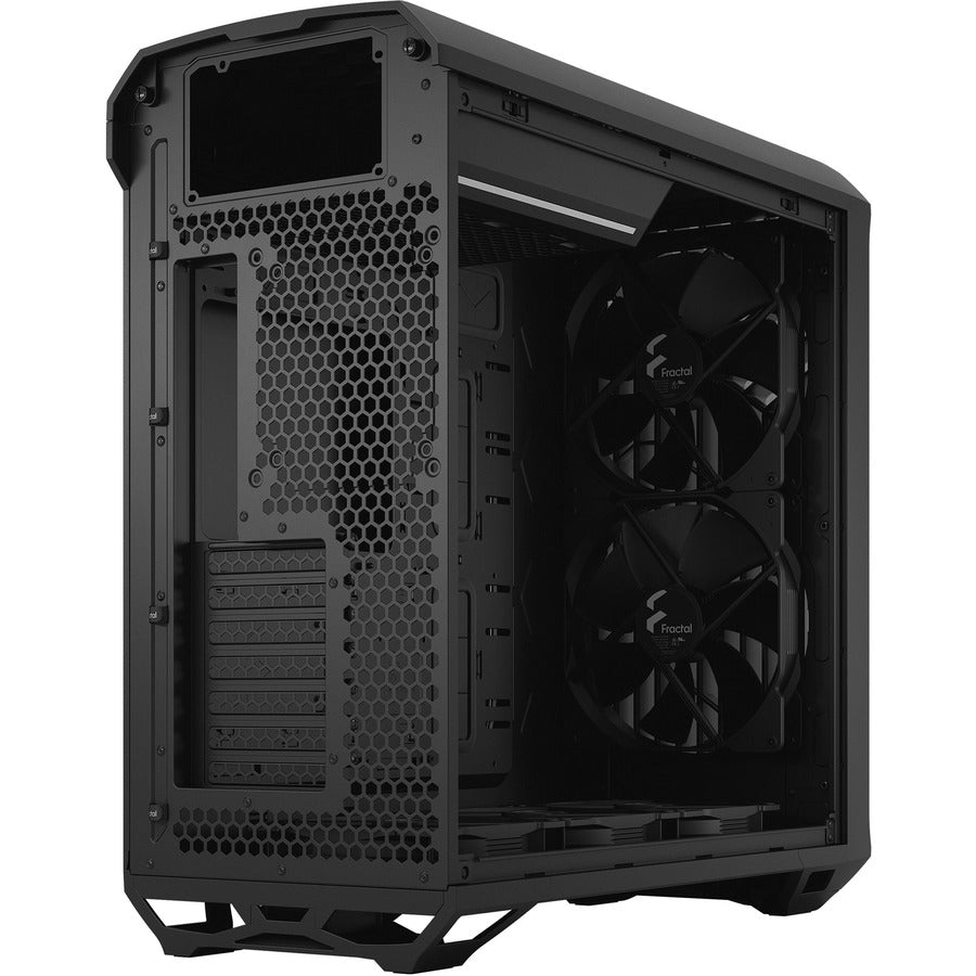 Fractal Design Torrent E-Atx Black Solid High-Airflow Mid Tower Computer Case - Fd-C-Tor1A-05 (Black)