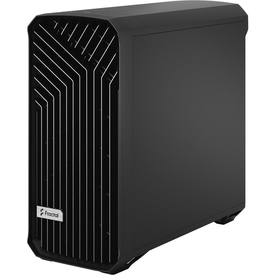 Fractal Design Torrent E-Atx Black Solid High-Airflow Mid Tower Computer Case - Fd-C-Tor1A-05 (Black)