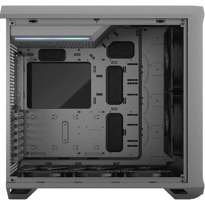 Fractal Design Torrent Gray E-Atx Tempered Glass Window High-Airflow Mid Tower Computer Case - Fd-C-Tor1A-02 (Gray)