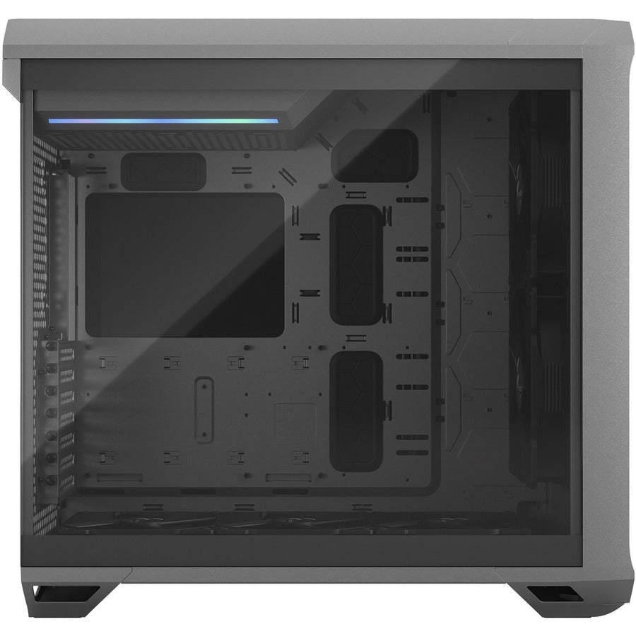 Fractal Design Torrent Gray E-Atx Tempered Glass Window High-Airflow Mid Tower Computer Case - Fd-C-Tor1A-02 (Gray)