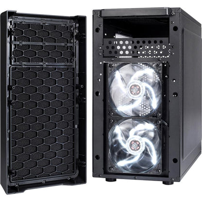 Fractal Focus G Mini No Power Supply Microatx Case W/ Window (Black)