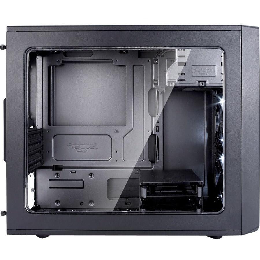 Fractal Focus G Mini No Power Supply Microatx Case W/ Window (Black)