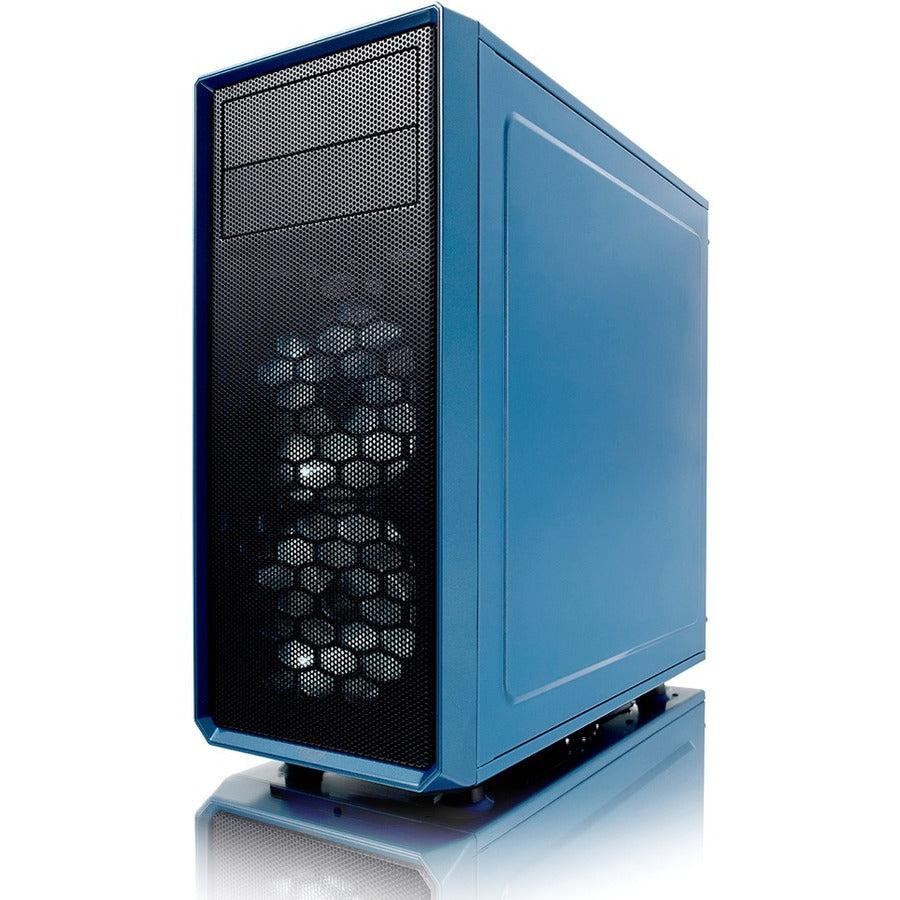 Fractal Focus G No Power Supply Atx Mid Tower W/ Window (Petrol Blue)