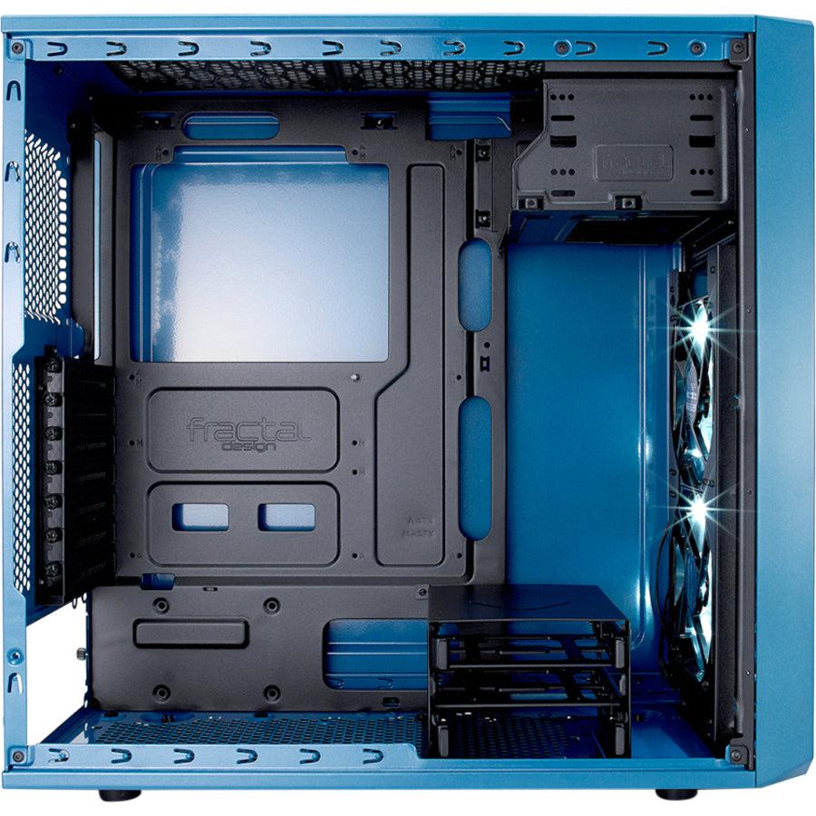 Fractal Focus G No Power Supply Atx Mid Tower W/ Window (Petrol Blue)