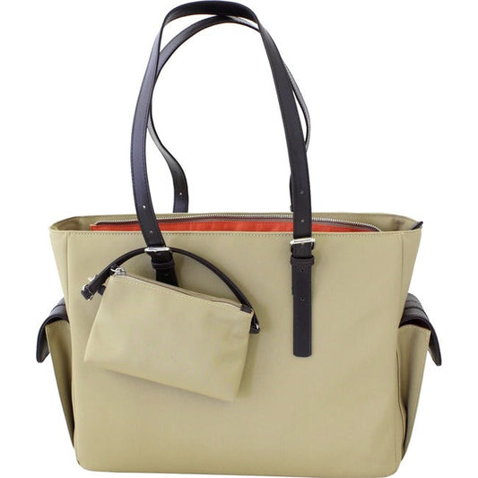 Francine Collection Slim Liberator Carrying Case (Tote) For 14" To 14.1" Notebook - Tan