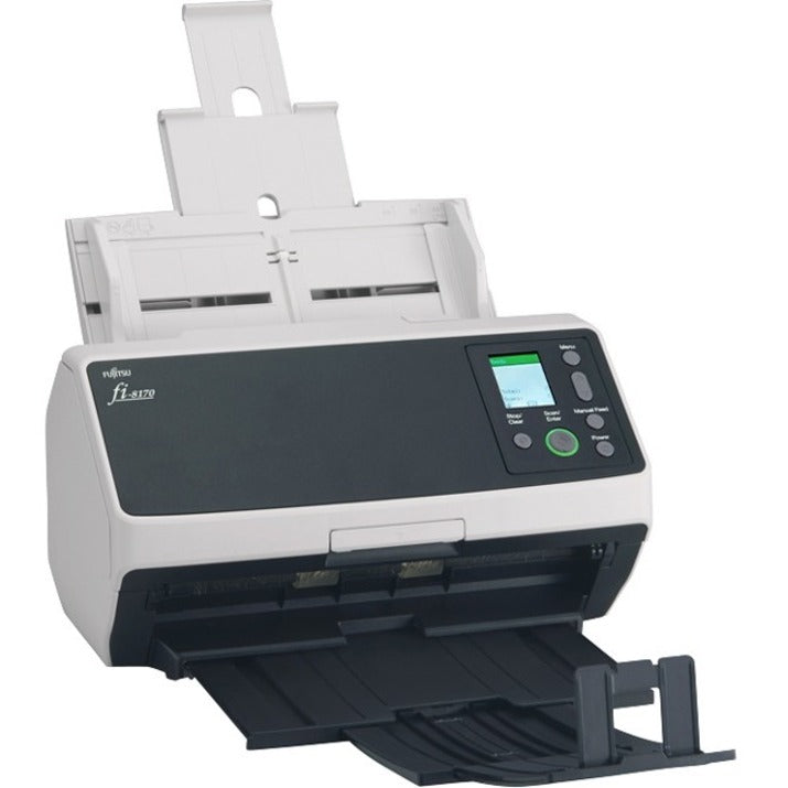 Fujitsu Fi-8170 Large Format Adf/Manual Feed Scanner - 600 Dpi Optical Cg01000-303101