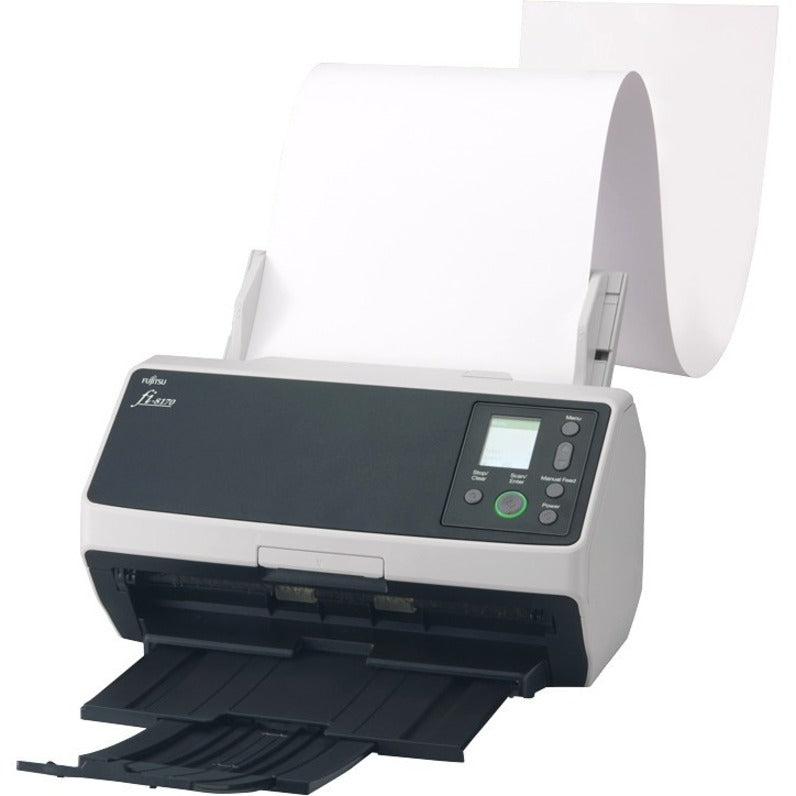 Fujitsu Fi-8170 Large Format Adf/Manual Feed Scanner - 600 Dpi Optical Pa03810-B055