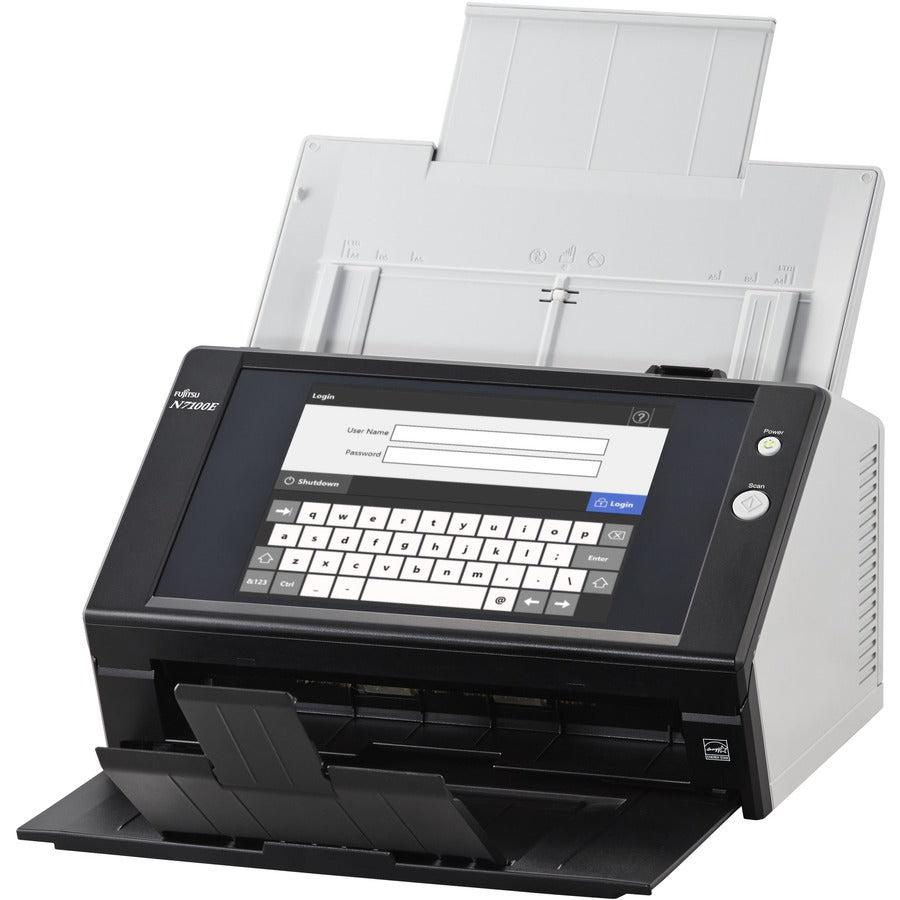 Fujitsu N7100E Adf Scanner 600 X 600 Dpi A4 Black, Grey