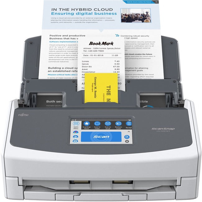 Fujitsu ScanSnap iX1600 ADF Scanner - 600 dpi Optical PA03770-B605