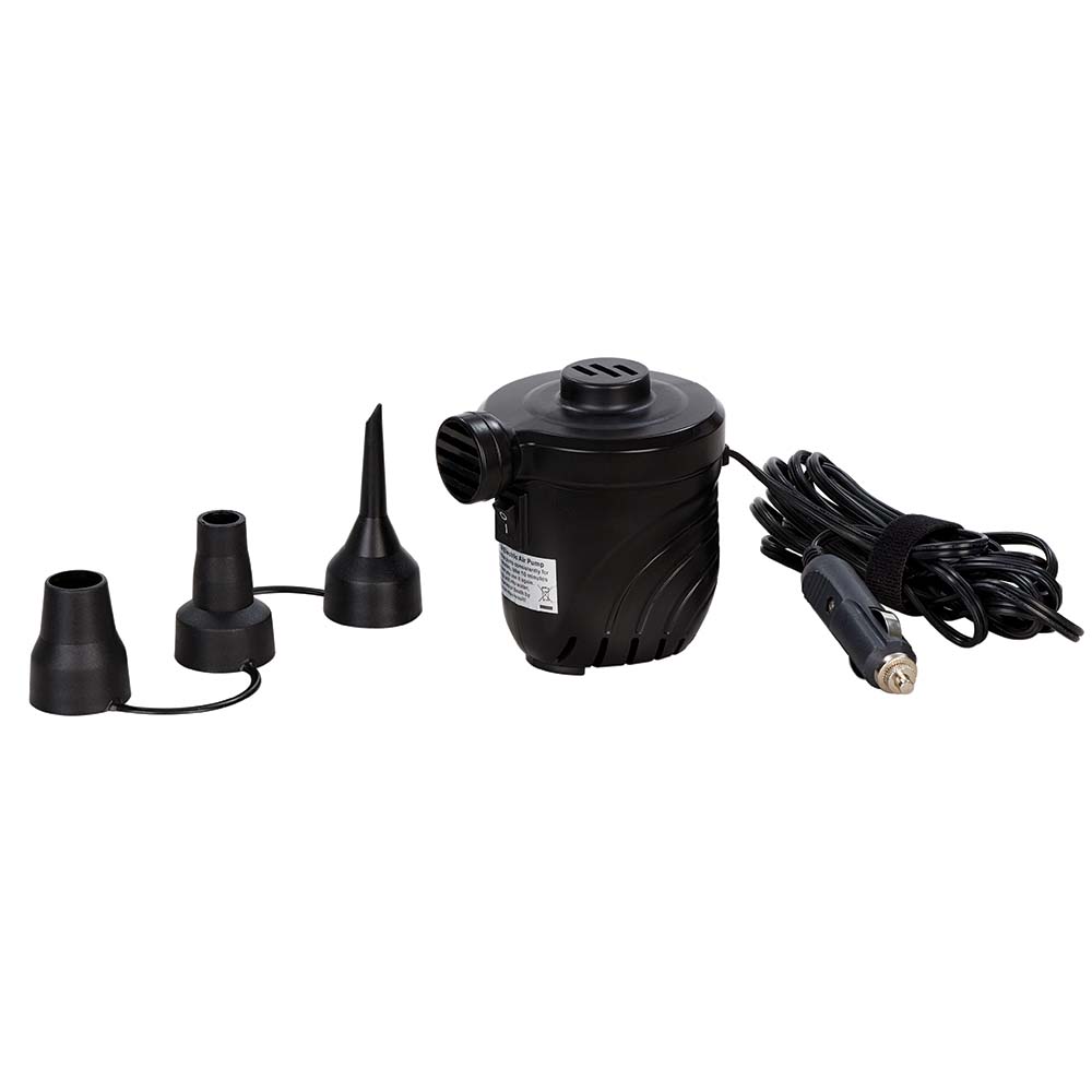 Full Throttle 12V Power Air Pump - Black