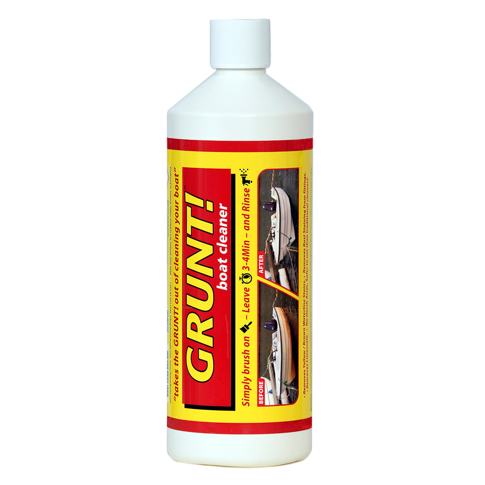 GRUNT! 32oz Boat Cleaner - Removes Waterline &amp; Rust Stains