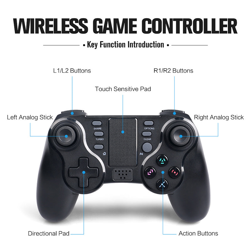 GTPLAYER PS4 Wireless Controller