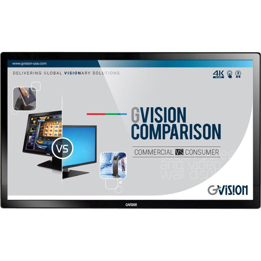 GVision 55" 4K UHD Large Format PCAP Touch Screen w/ Built-In Android OS
