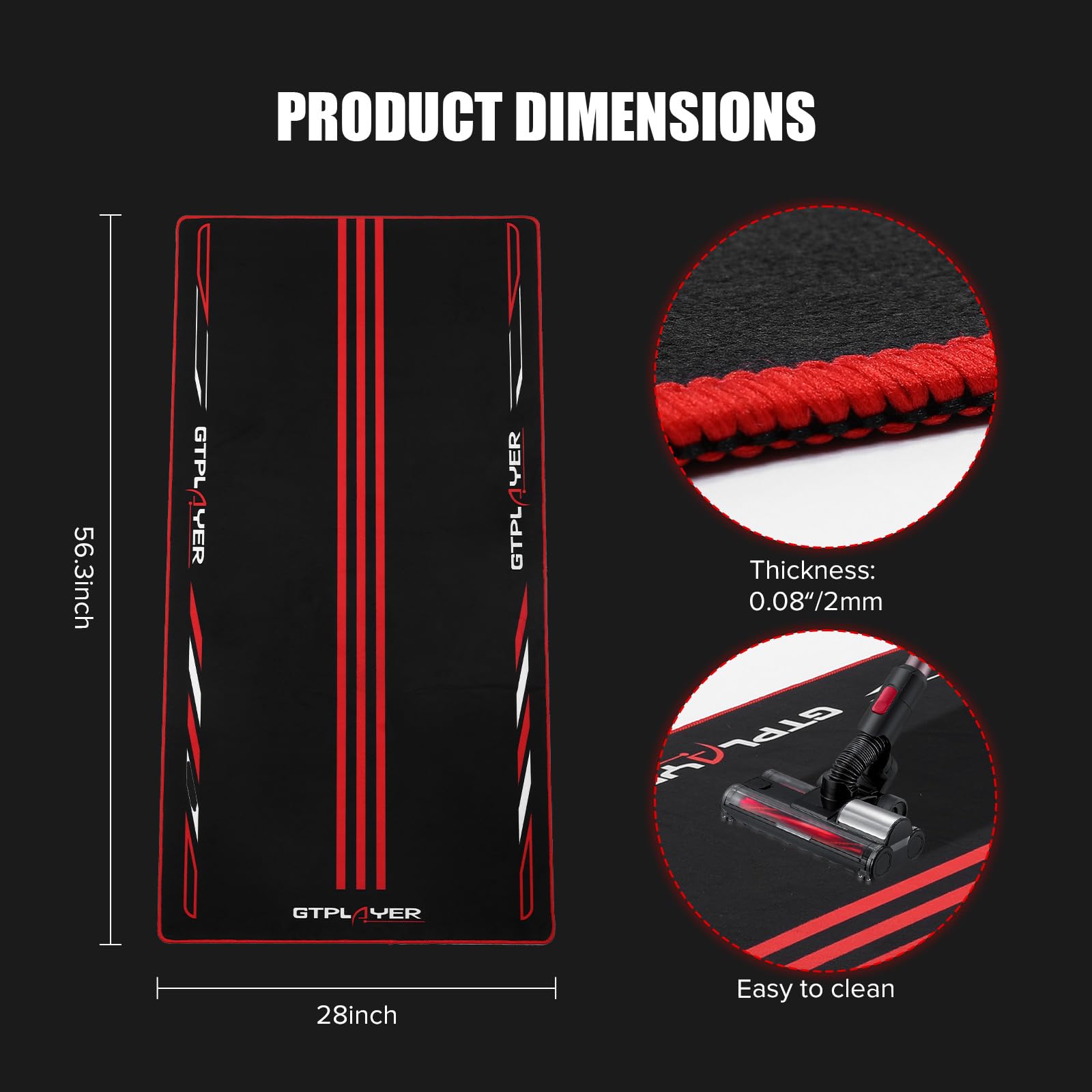 Gaming Floor Mat GTS03P