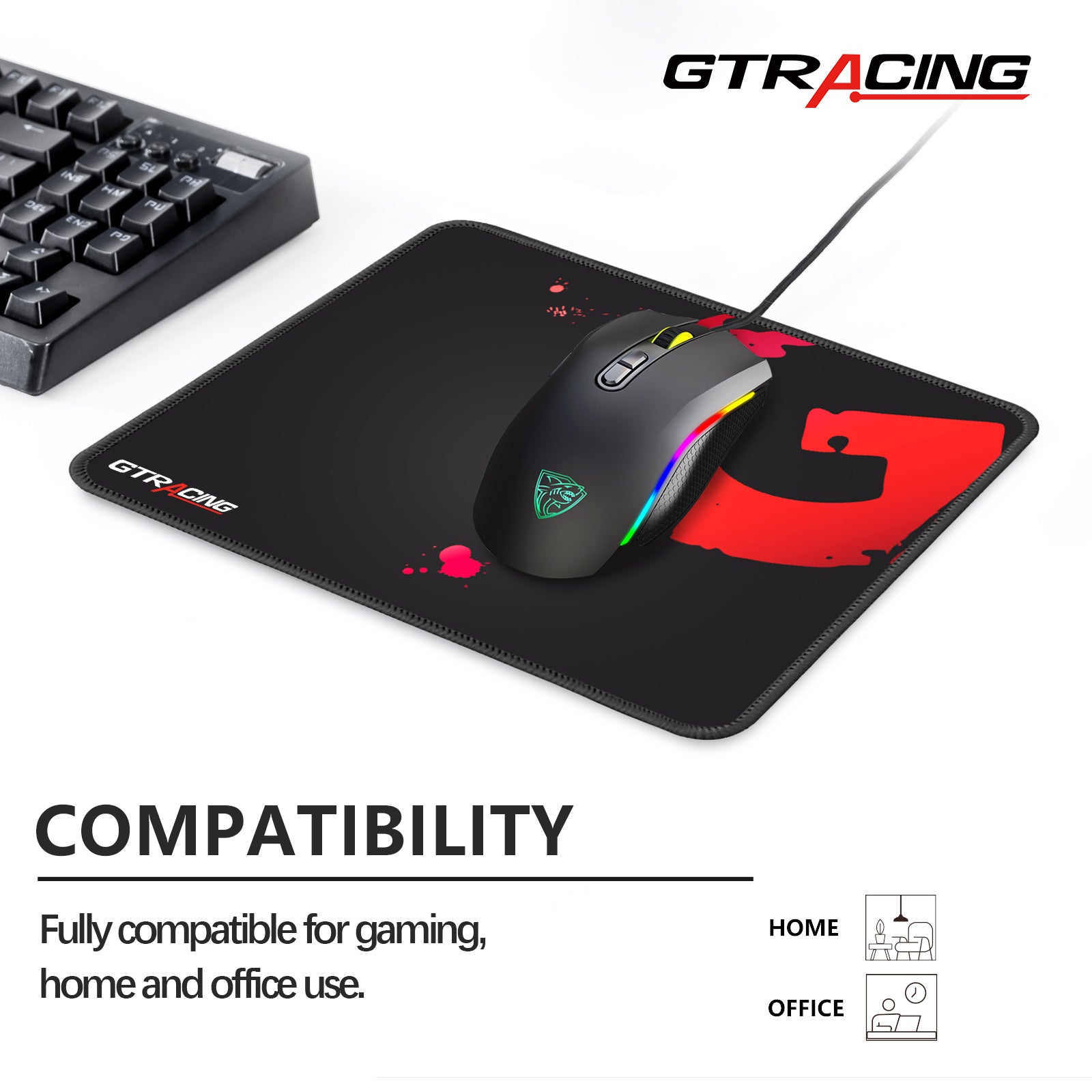 Gaming Mouse Pad GT875 (2Pcs)